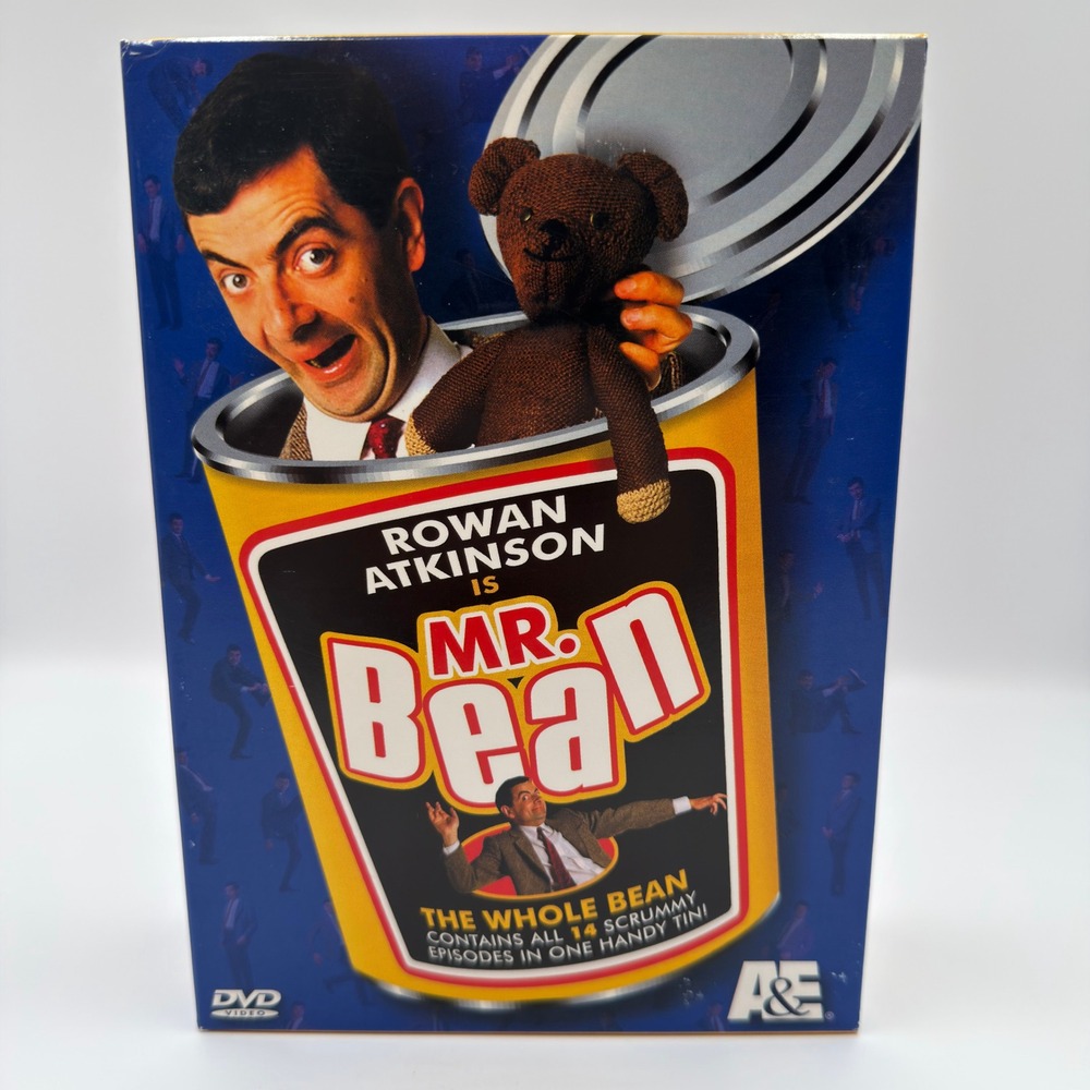 Mr Bean The Whole Bean Complete Series 3 Disc DVD Set Rowan Atkinson A&E 70830